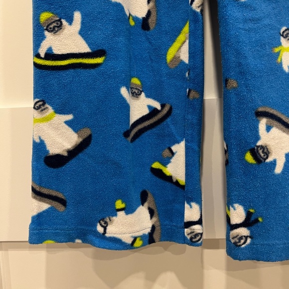 Gap Kids, boy’s fleece PJ bottoms - Picture 2 of 7